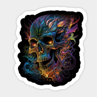 The Cursed of Skull - Firebolt Sticker